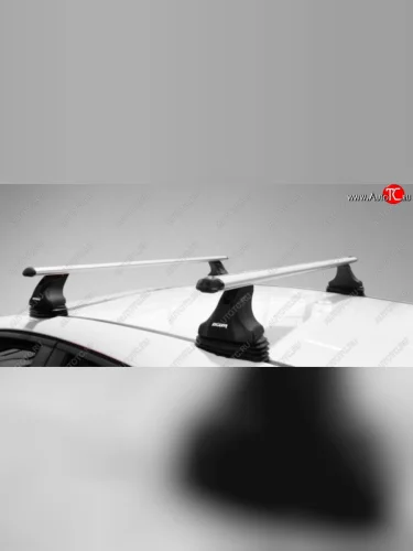 Багажник в сборе Атлант (тип опор Е в штатные места) (Аэродинамические поперечины) CITROEN SpaceTourer (2016-2022), Peugeot Expert  K0 (2016-2024), Peugeot Traveller  K0 L2 (2016-2024)