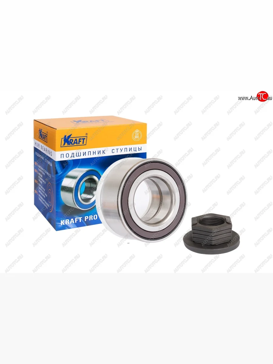 Подшипник передней ступицы KRAFT (с ABS) Ford Fusion 1  рестайлинг, хэтчбэк (2005-2012)  с доставкой в г. Керчь