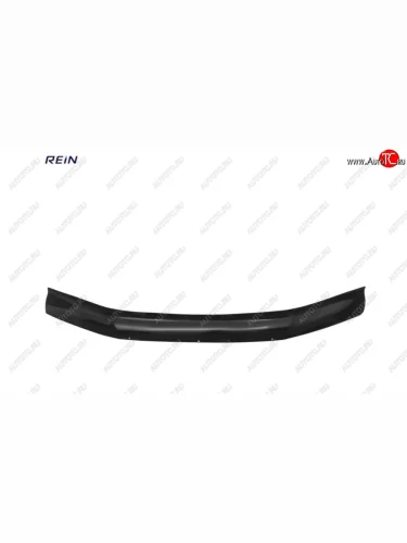 Дефлектор капота REIN (ЕВРО крепеж) без логотипа Nissan Pathfinder  R51 (2004-2014) дорестайлинг, рестайлинг