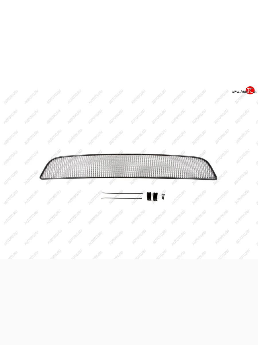 Сетка на бампер внешняя Arbori черная (d10) Nissan Pathfinder R51 рестайлинг (2009-2014)  в Керчи Республика Крым