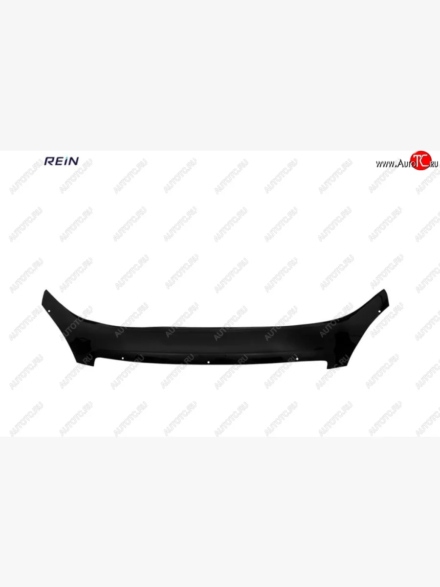 Дефлектор капота REIN (ЕВРО крепеж) без логотипа Nissan Qashqai 1 J10 дорестайлинг (2007-2010)  в Керчи Республика Крым