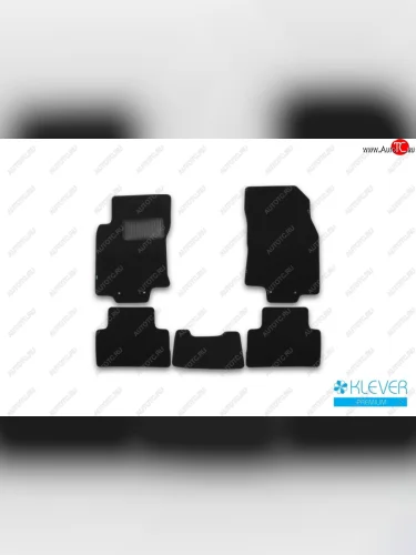 Текстильные коврики салона Klever Premium сборка РФ Nissan Qashqai  2 (2013-2019) J11 дорестайлинг