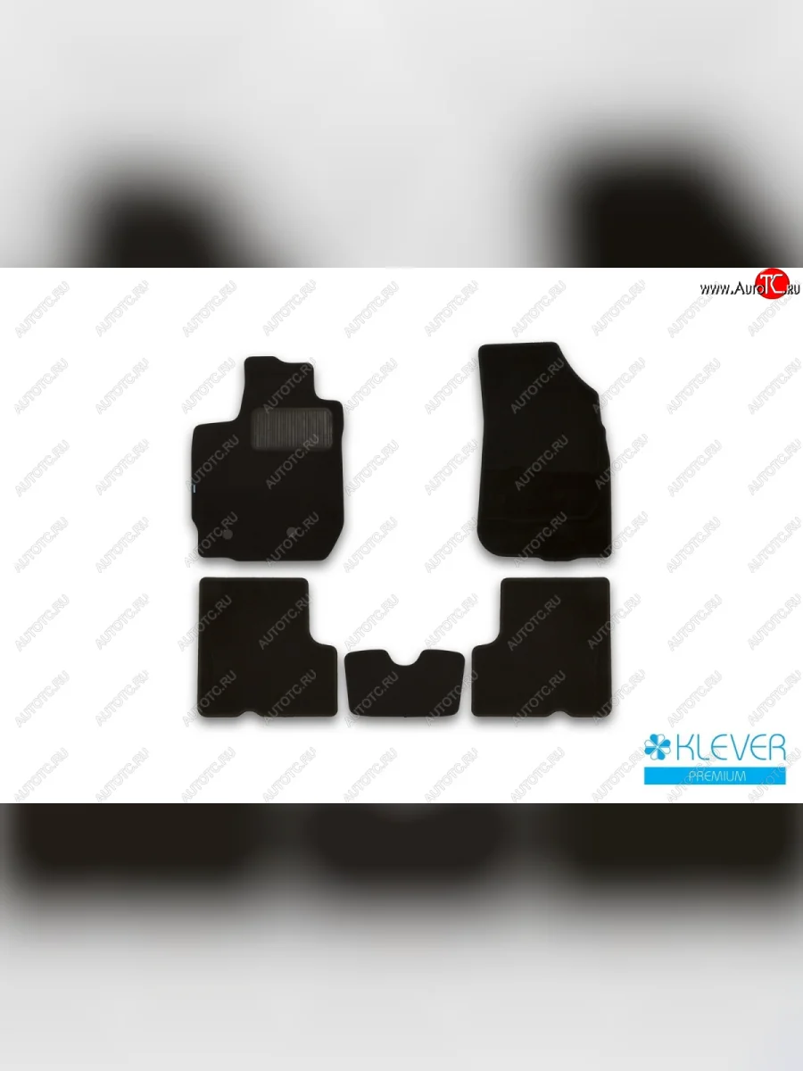 Текстильные коврики салона Klever Premium Nissan Terrano D10 рестайлинг (2016-2022) (с ручкой для дистанционного открытия лючка бензобака)  в Самаре Самарской области