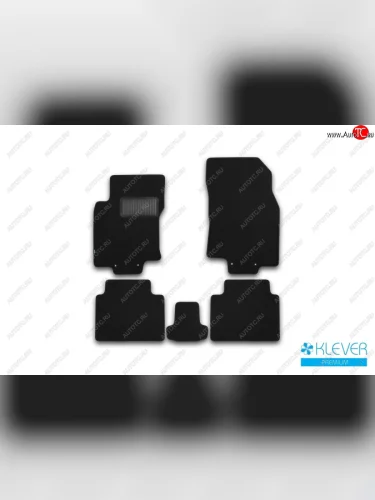 Текстильные коврики салона Klever Premium Nissan X-trail  3 T32 (2013-2022) дорестайлинг, рестайлинг