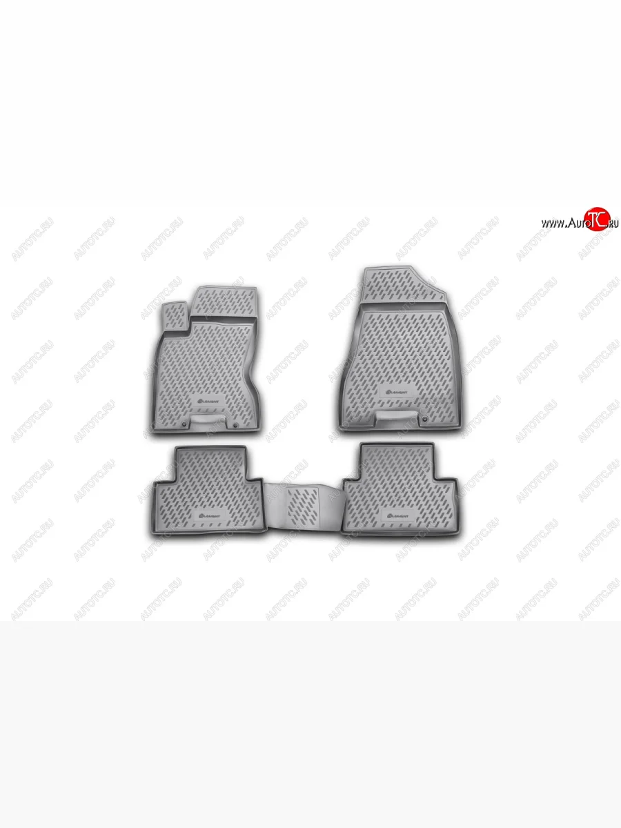 Комплект ковриков салона Element (полиуретан) Nissan X-trail 2 T31 дорестайлинг (2007-2011)  в Керчи Республика Крым