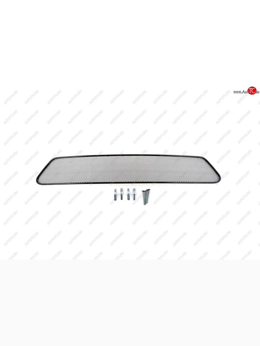 Сетка на бампер внешняя Arbori черн., 10 мм  Nissan X-trail (2013-2018) 3 T32 (для автомобилей без переднего парктроника )  в Керчи Республика Крым