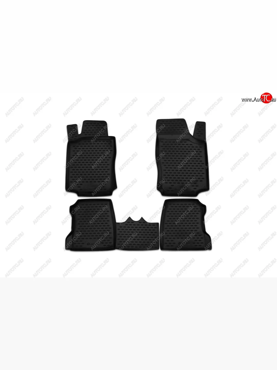 Комплект ковриков салона Element (полиуретан) Opel Combo C (2001-2011)  с доставкой в г. Пермь