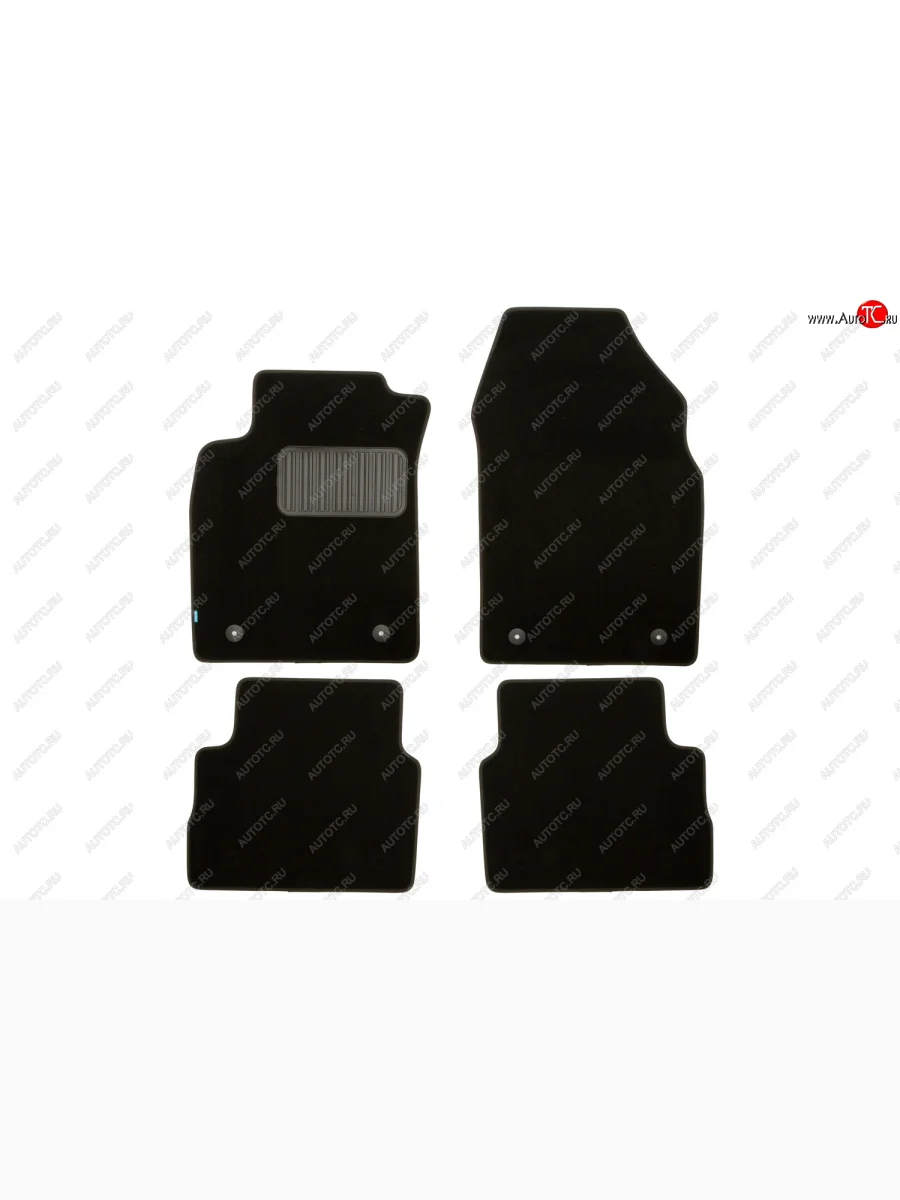 Текстильные коврики салона Klever Premium (АКПП) Opel Vectra C лифтбэк дорестайлинг (2002-2006)  с доставкой в г. Керчь