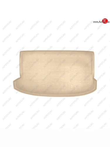 Коврик багажника Norplast Unidec (Цвет: бежевый) Changan CS35 (2012-2021)