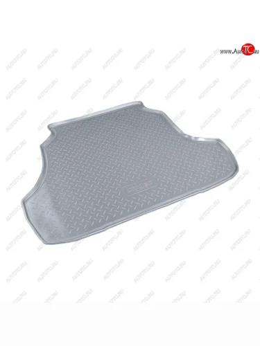 Коврик багажника Norplast Unidec (Цвет: серый) Chery Bonus (A13) лифтбэк (2011-2016)