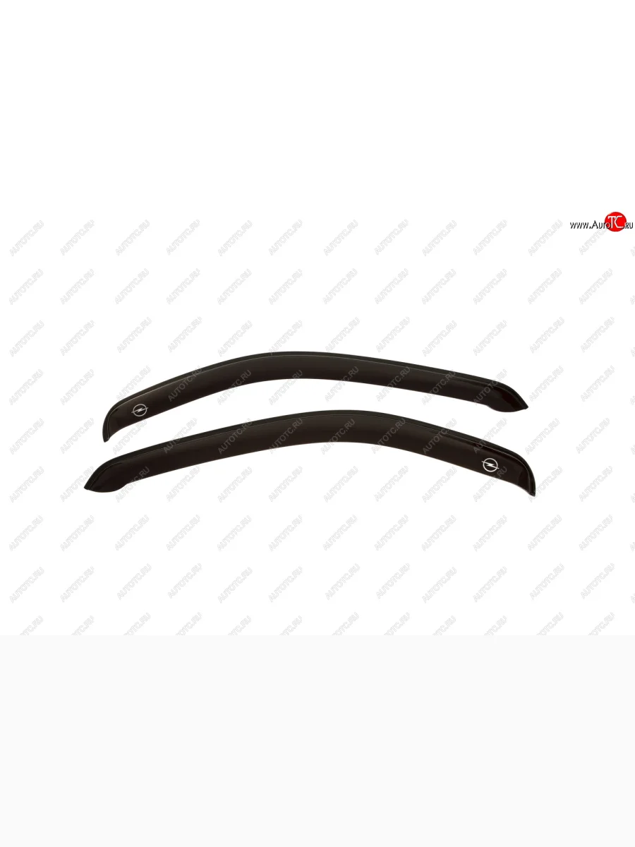 Дефлектор окон REIN (НАКЛАДНОЙ скотч 3М) 2шт Opel Vivaro A рестайлинг (2006-2014)  в Перми Пермском крае