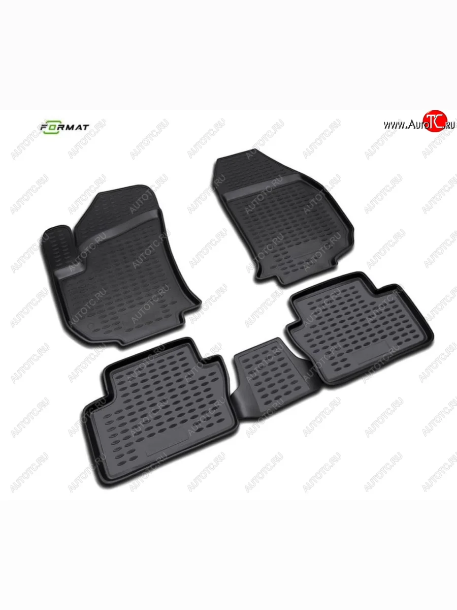 Комплект ковриков салона Format (повышенная износостойкость). Opel Zafira В дорестайлинг (2005-2008)  в Перми Пермском крае