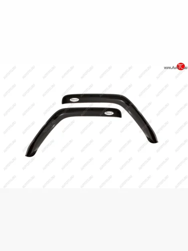 Дефлектор окон REIN (НАКЛАДНОЙ скотч 3М) 2шт Peterbilt 387 (1999-2025)