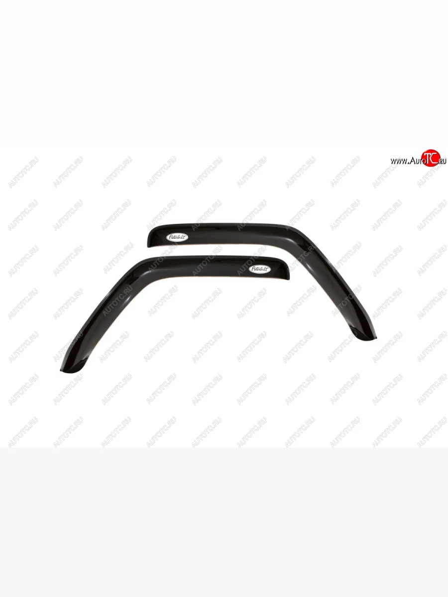 Дефлектор окон REIN (НАКЛАДНОЙ скотч 3М) 2шт  Peterbilt 387 (1999-2025)  в Воронеже Воронежской области