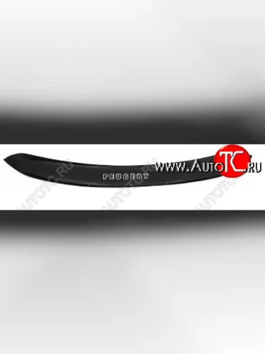 Дефлектор капота REIN (ЕВРО крепеж) Peugeot 3008 (2009-2013) дорестайлинг