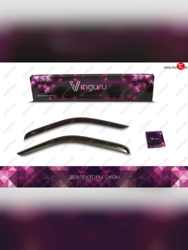 Дефлекторы окон Vinguru 2шт Peugeot Partner  M49/M59 (1997-2008) дорестайлинг, рестайлинг