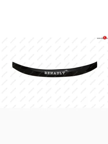 Дефлектор капота REIN (ЕВРО крепеж) Renault Duster HS дорестайлинг (2010-2015)