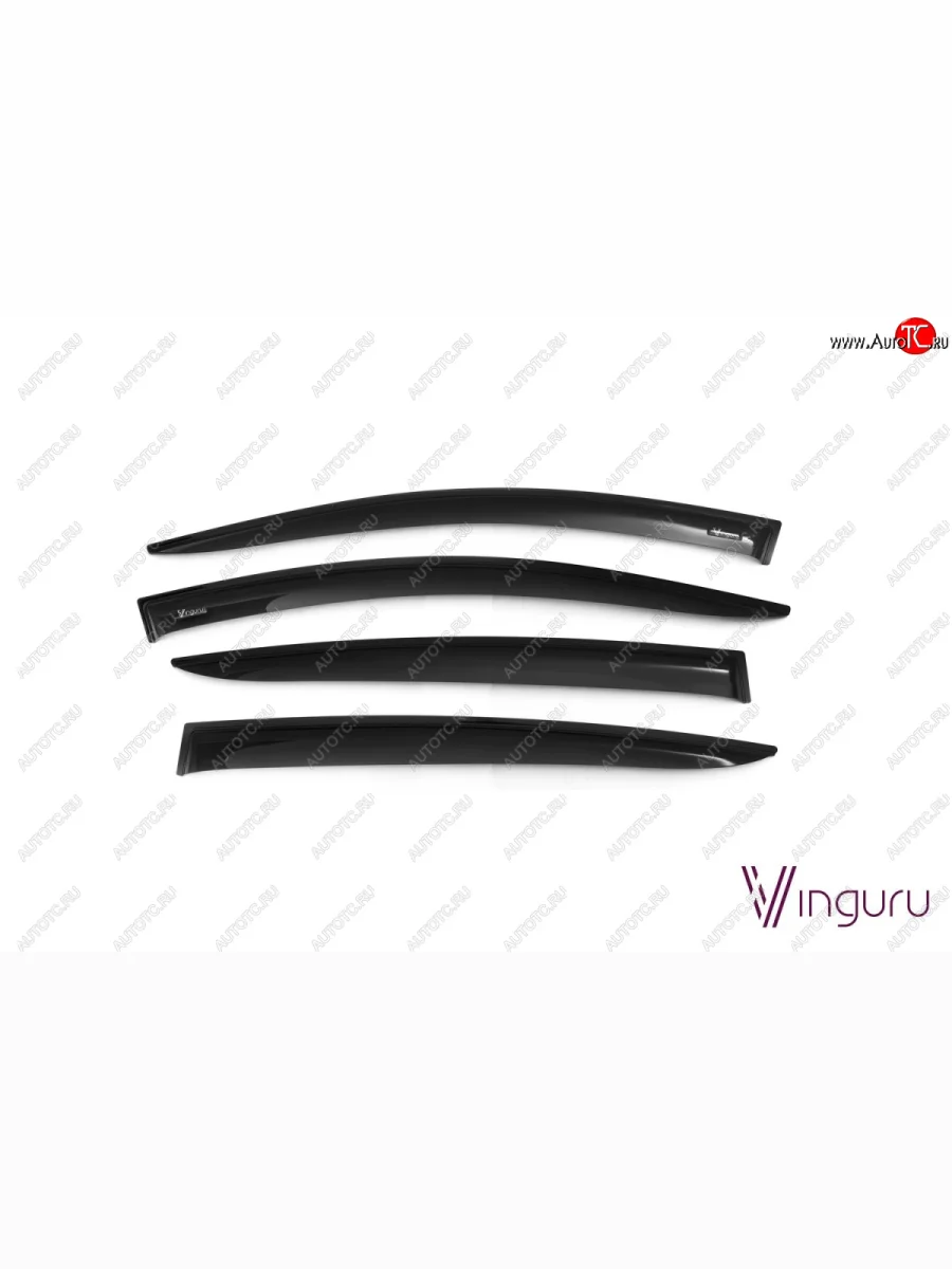 Дефлекторы окон Vinguru  Renault Fluence (2010-2016)  в Керчи Республика Крым