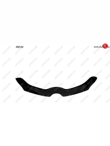 Дефлектор капота REIN (ЕВРО крепеж) без логотипа Renault Kaptur (2016-2020) дорестайлинг