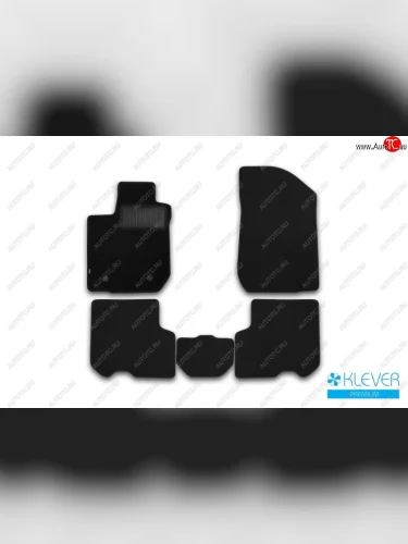 Текстильные коврики салона Klever Premium Renault Logan 2 дорестайлинг (2014-2018)