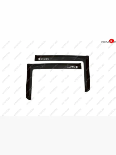 Дефлектор окон REIN (НАКЛАДНОЙ скотч 3М) 2шт Renault Magnum (1990-2013)