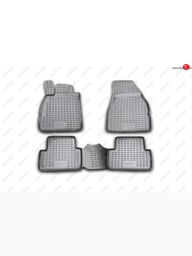 Комплект ковриков салона Element (полиуретан, серые) Renault Megane седан  дорестайлинг (2002-2006)