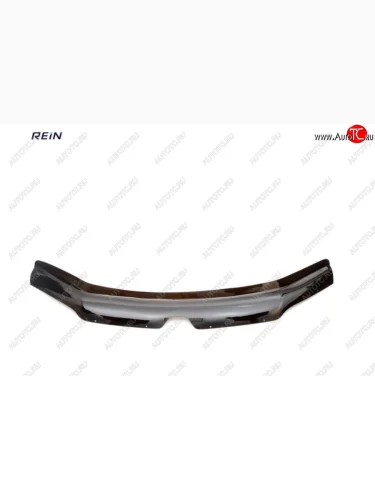 Дефлектор капота REIN (ЕВРО крепеж) без логотипа Renault Sandero  (B8) - Sandero Stepway  (B8)