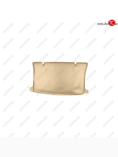 Коврик багажника Norplast Unidec Chevrolet Aveo T250 хэтчбек 5 дв рестайлинг (2006-2011) (Цвет: бежевый)