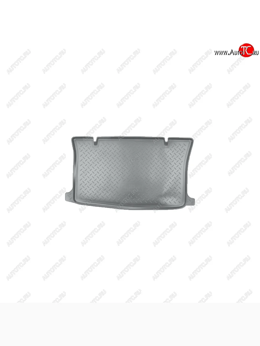 Коврик багажника Norplast Unidec Chevrolet Aveo T200 хэтчбек 5 дв (2002-2008) (Цвет: серый)  в Керчи Республика Крым