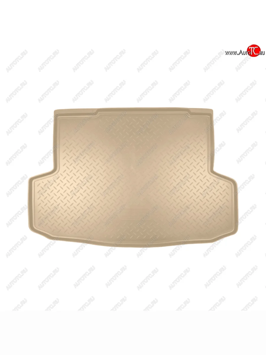 Коврик багажника Norplast Unidec Chevrolet Aveo T200 хэтчбек 5 дв (2002-2008) (Цвет: бежевый)  в Керчи Республика Крым