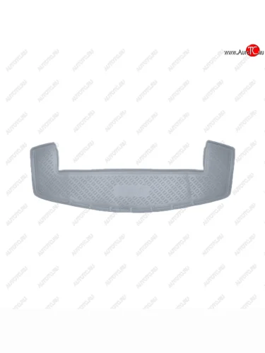 Коврик багажника Norplast Unidec (7 мест, разложенный 3-й ряд) (Цвет: серый) Chevrolet Captiva 1-ый рестайлинг (2011-2013)