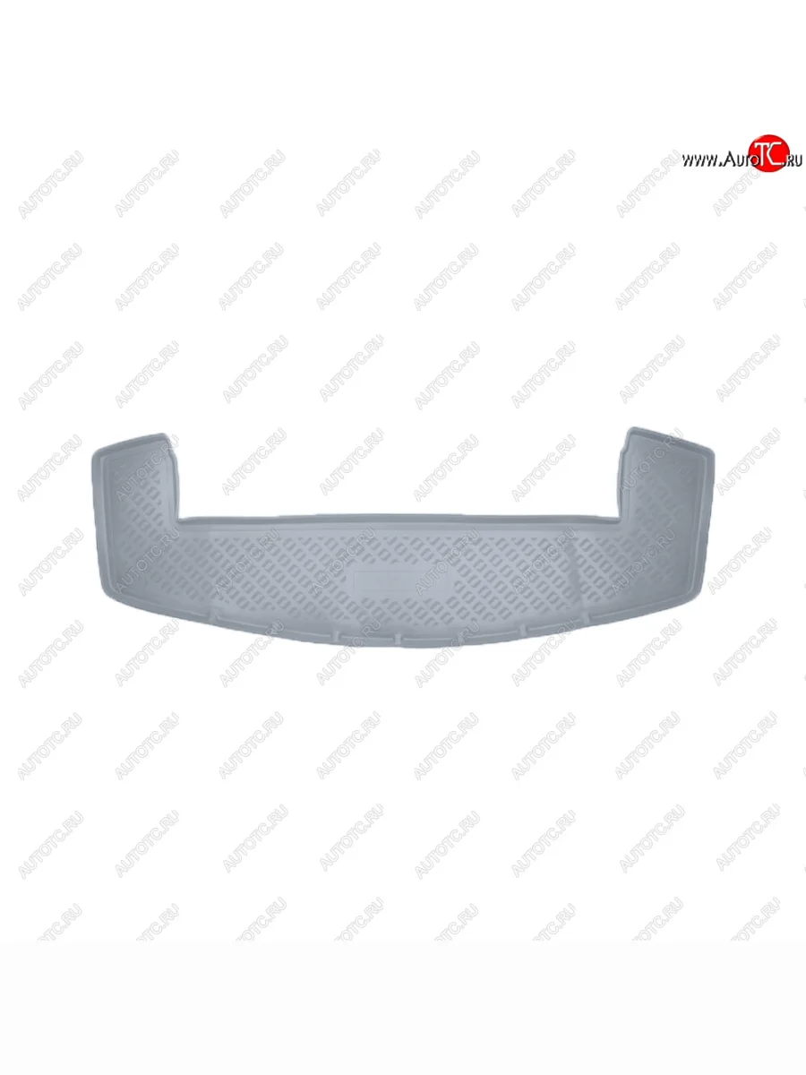 Коврик багажника Norplast Unidec (7 мест, разложенный 3-й ряд) Chevrolet Captiva 1-ый рестайлинг (2011-2013) (Цвет: серый)  в Воронеже Воронежской области