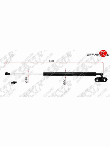 Упор багажника SAT Toyota 4Runner  N210 - Hilux Surf  N210