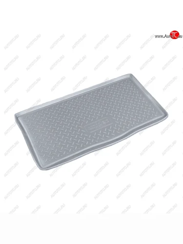 Коврик багажника Norplast Unidec (Цвет: серый) Chevrolet Spark M300 дорестайлинг (2010-2015)