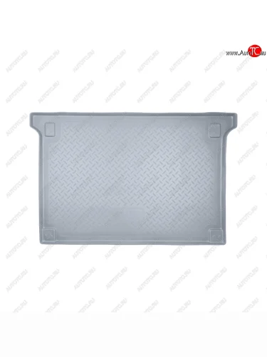 Коврик багажника Norplast Unidec (пасс.,4 дв.) (Цвет: серый) CITROEN Berlingo B9 дорестайлинг (2008-2016)