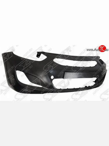 Передний бампер SAT (пр-во Тайвань) Hyundai Solaris RBr хэтчбэк дорестайлинг (2010-2014)