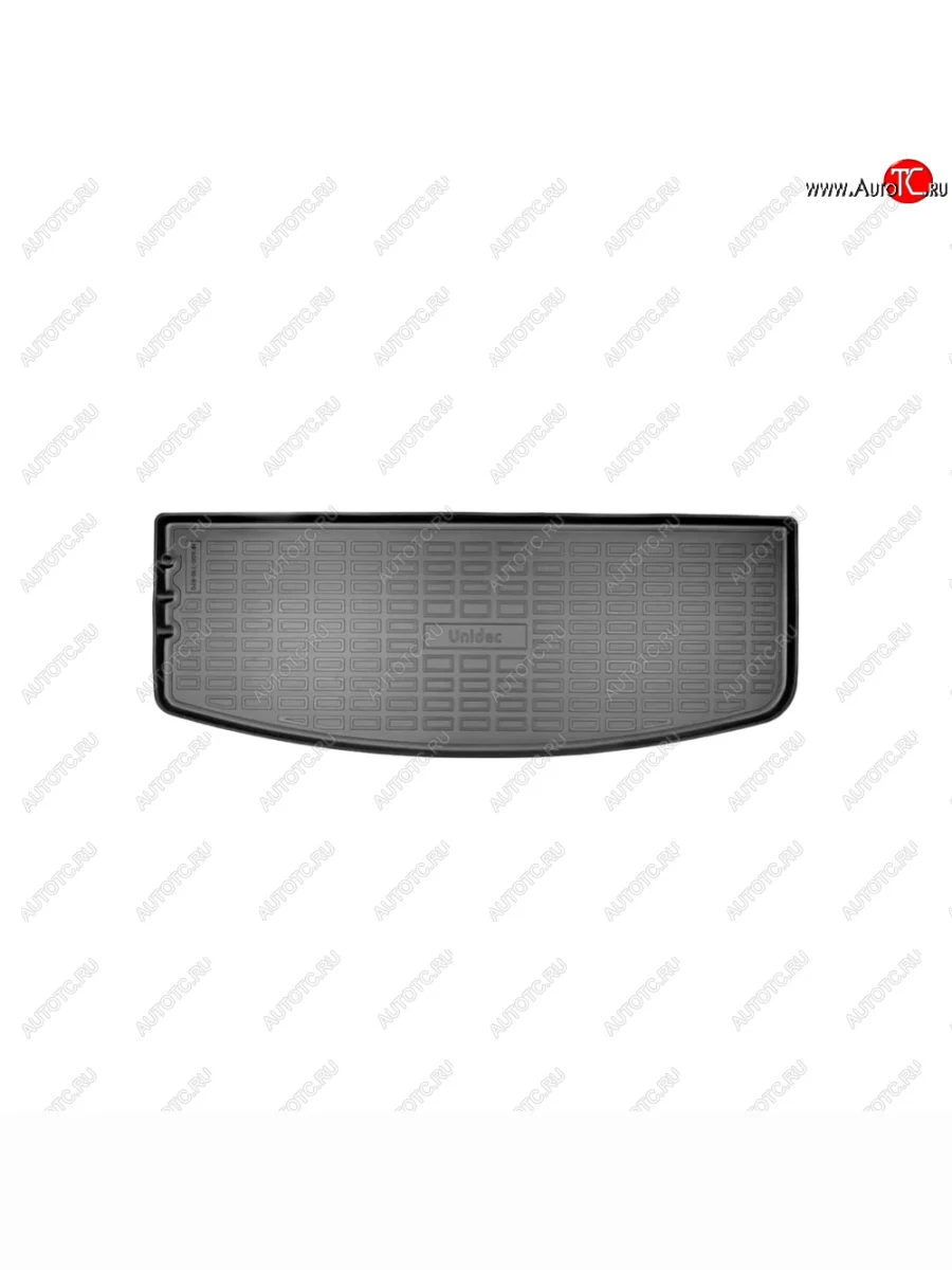 Коврик багажника Norplast Unidec (разложенный 3-й ряд)  Cadillac XT6 (2019-2025) C1TL (Цвет: черный)  в Самаре Самарской области