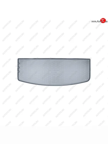 Коврик багажника Norplast Unidec (разложенный 3-й ряд) (Цвет: серый) Cadillac XT6 C1TL (2019-2025)