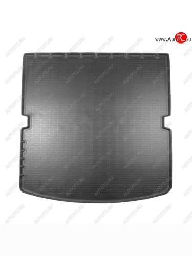 Коврик багажника Norplast Unidec (сложенный 3-й ряд) (Цвет: черный) Cadillac XT6 C1TL (2019-2025)