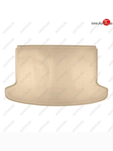Коврик багажника Norplast Unidec (Цвет: бежевый) Changan CS35 Plus дорестайлинг (2018-2022)