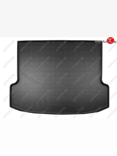 Коврик багажника Norplast Unidec (полноразмерное запасное колесо) (Цвет: черный) Chery Tiggo 7 PRO (2019-2025)