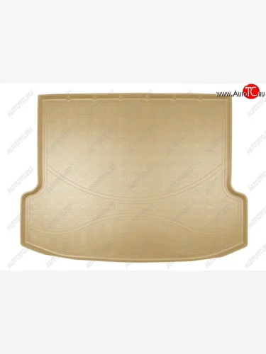 Коврик багажника Norplast Unidec (полноразмерное запасное колесо) (Цвет: бежевый) Chery Tiggo 7 PRO (2019-2025)
