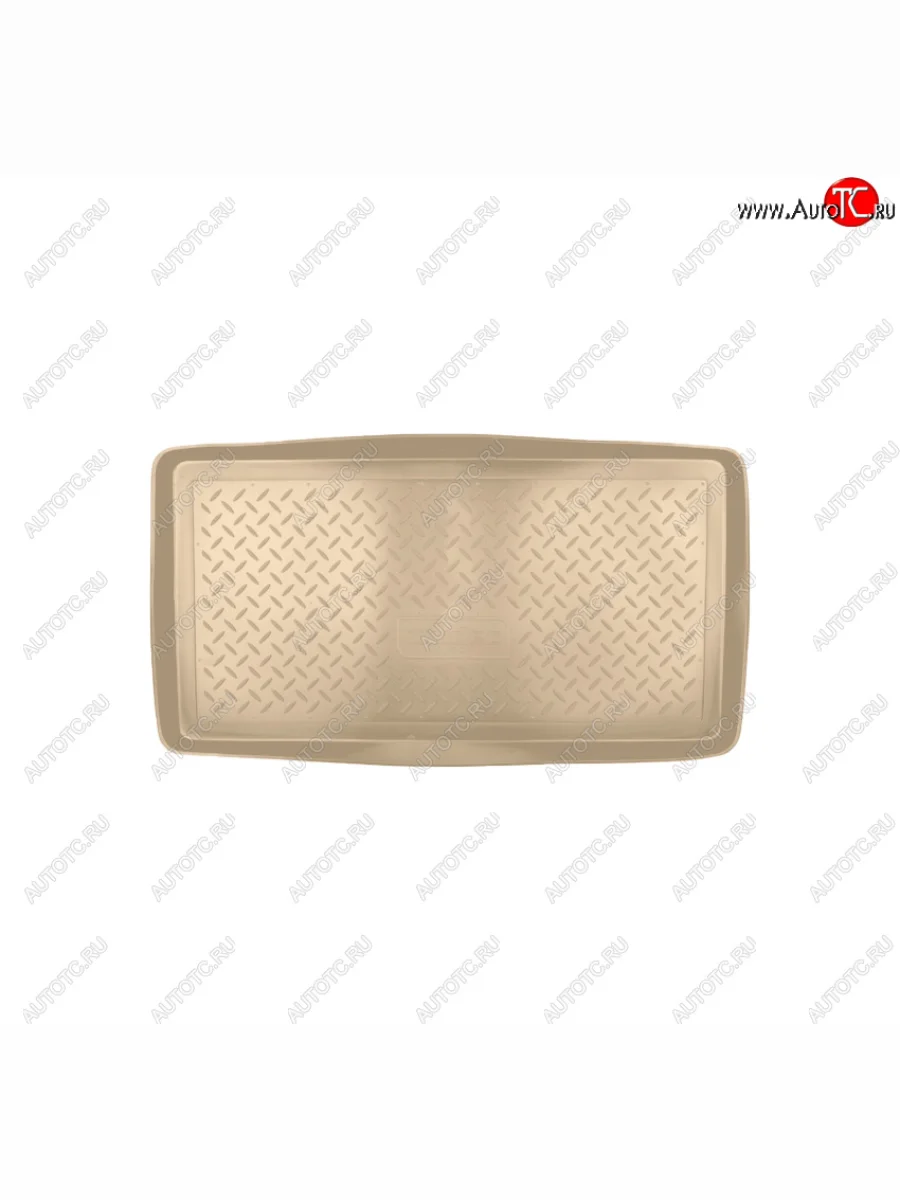 Коврик багажника Norplast Unidec Fiat 500 312,FF дорестайлинг хэтчбэк 3 дв. (2007-2015) (Цвет: бежевый)  в Керчи Республика Крым