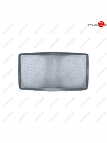 Коврик багажника Norplast Unidec (Цвет: серый) Fiat 500 312,FF дорестайлинг хэтчбэк 3 дв. (2007-2015)