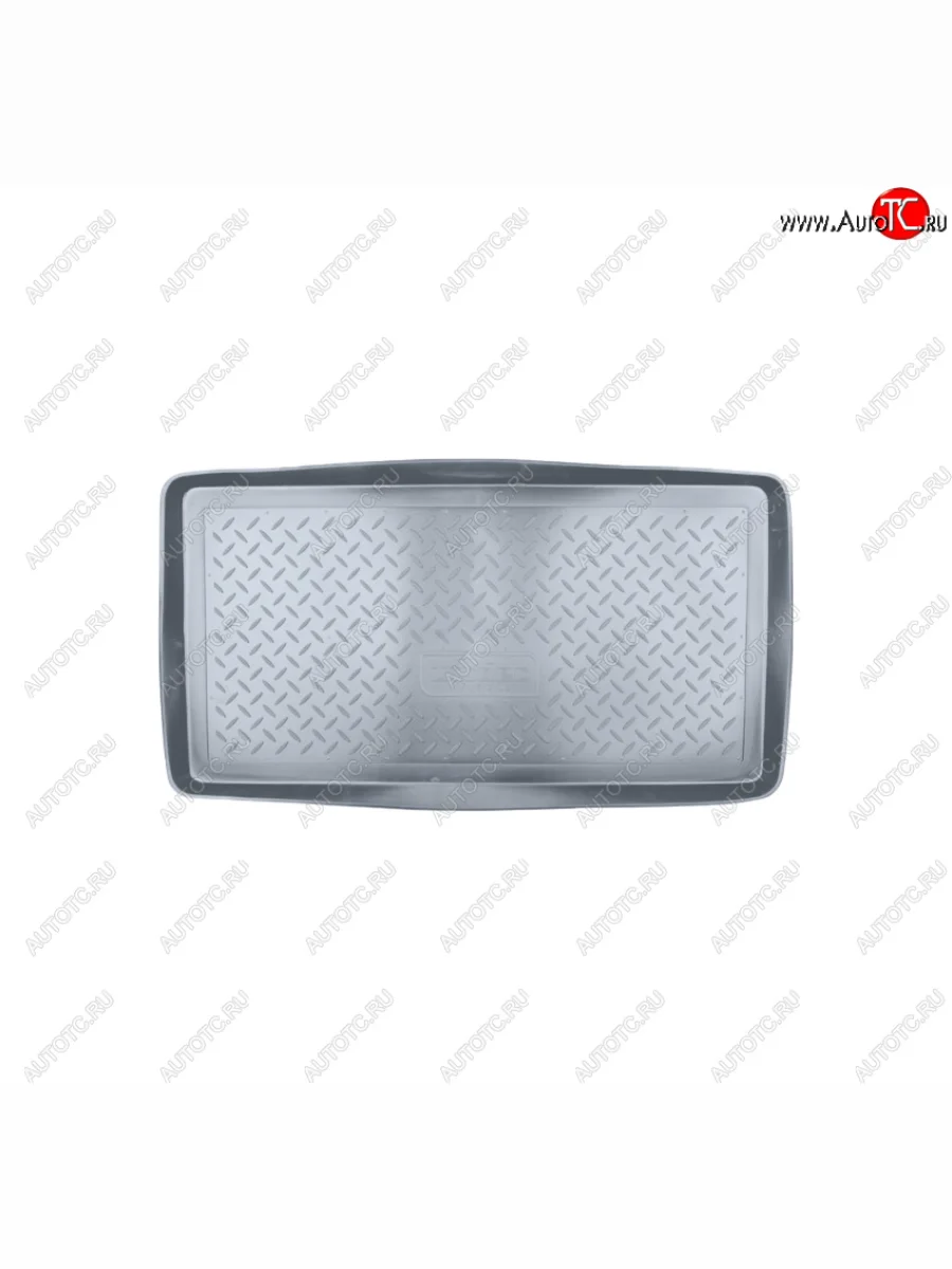 Коврик багажника Norplast Unidec Fiat 500 312,FF дорестайлинг хэтчбэк 3 дв. (2007-2015) (Цвет: серый)  в Керчи Республика Крым