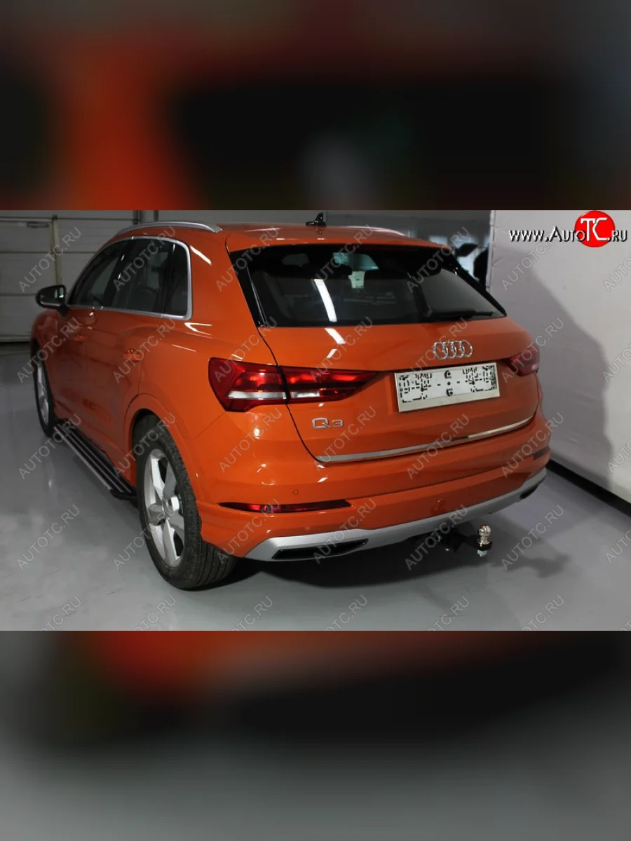 Фаркоп (тягово-сцепное устройство) TCC Audi Q5 FY дорестайлинг (2017-2020) (Оцинкованный, шар E - оцинкованный)  в Керчи Республика Крым