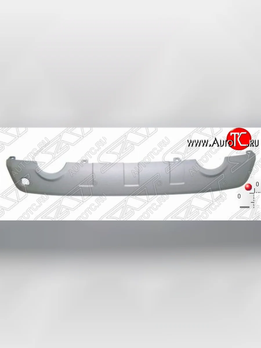 Задний бампер SAT (нижняя часть) Chevrolet Captiva  дорестайлинг (2006-2011)  с доставкой в г. Керчь