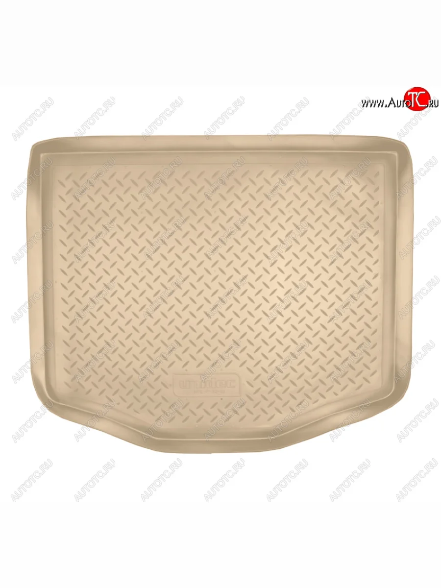 Коврик багажника Norplast Unidec Ford C-max Mk1 доресталинг (2003-2007) (Цвет: бежевый)  с доставкой в г. Керчь