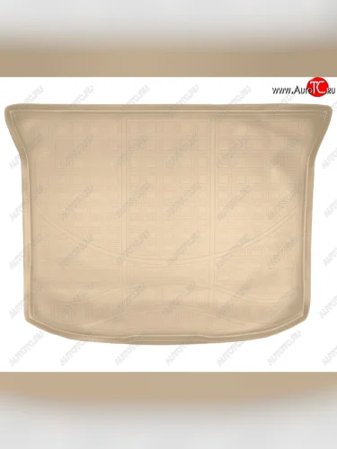 Коврик багажника Norplast Unidec (Цвет: бежевый) Ford Edge CD539 дорестайлинг (2015-2018)