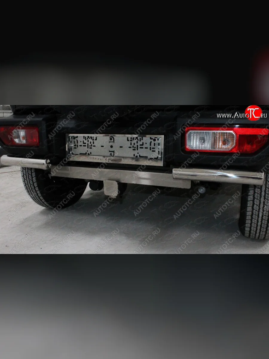 Фаркоп (тягово-сцепное устройство) TCC (надпись Jimny) Suzuki Jimny JB64 (2018-2025) (Оцинкованный, шар E - оцинкованный)  в Самаре Самарской области